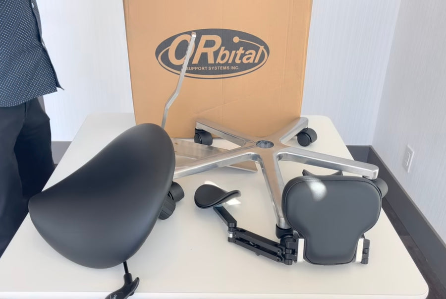 Ergonomic Chairs and Stools with Chest support and Armrests – Orbital ...